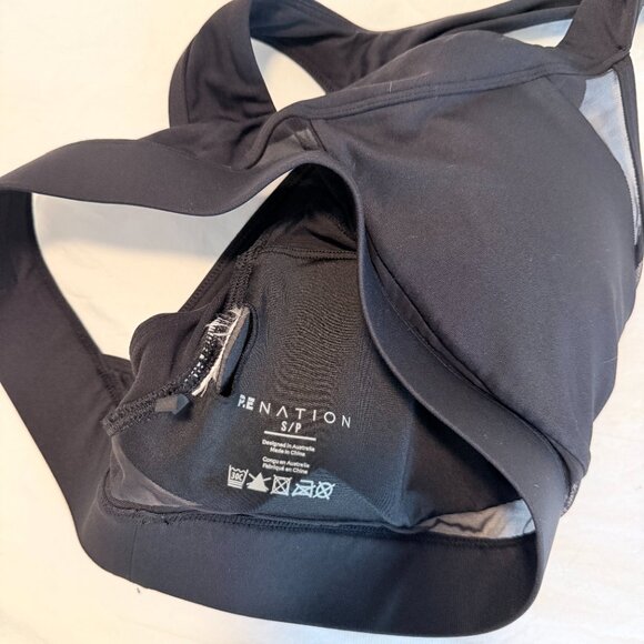 PE Nation Mesh Sports Bra Size Small - Picture 4 of 4